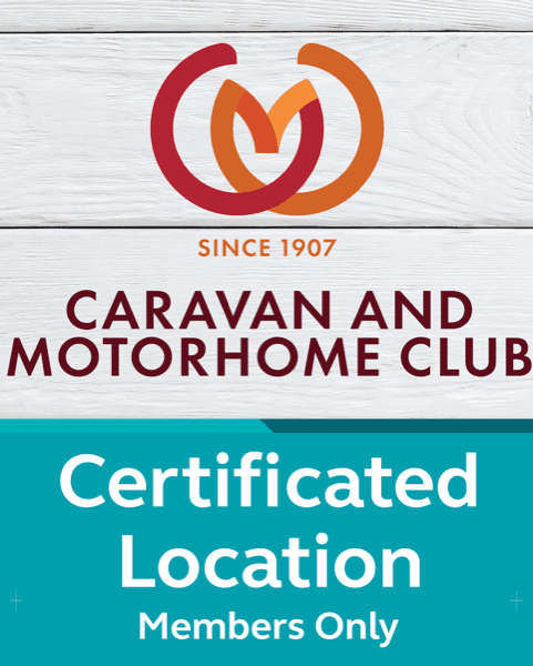 Caravan and Motorhome Club Certificated Location, members only
